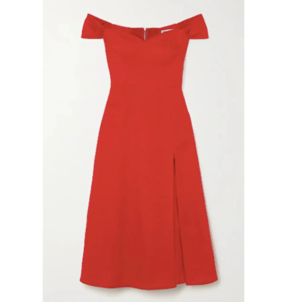 Reformation Bridgton Dress Red Size UK 10 - Image 3