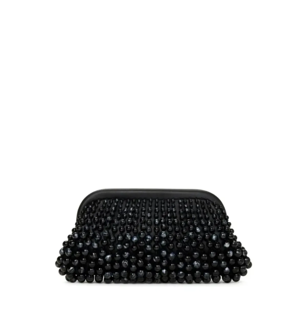 Cult Gaia Nia Beaded Clutch Black - Image 3