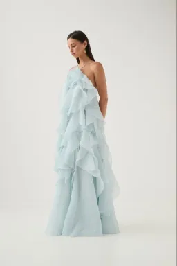 Aje Pandorea Layered Maxi Dress for rent on The Volte - image 2