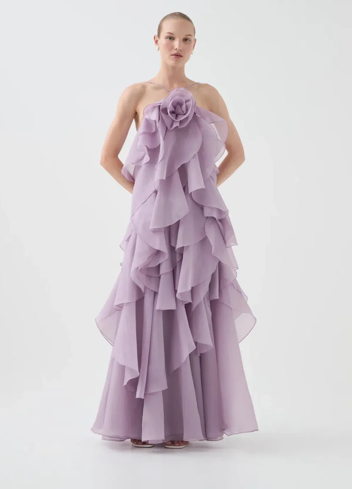 Aje Pandorea Layered Maxi Dress - Image 1
