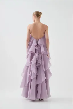 Aje Pandorea Layered Maxi Dress for rent on The Volte - image 2