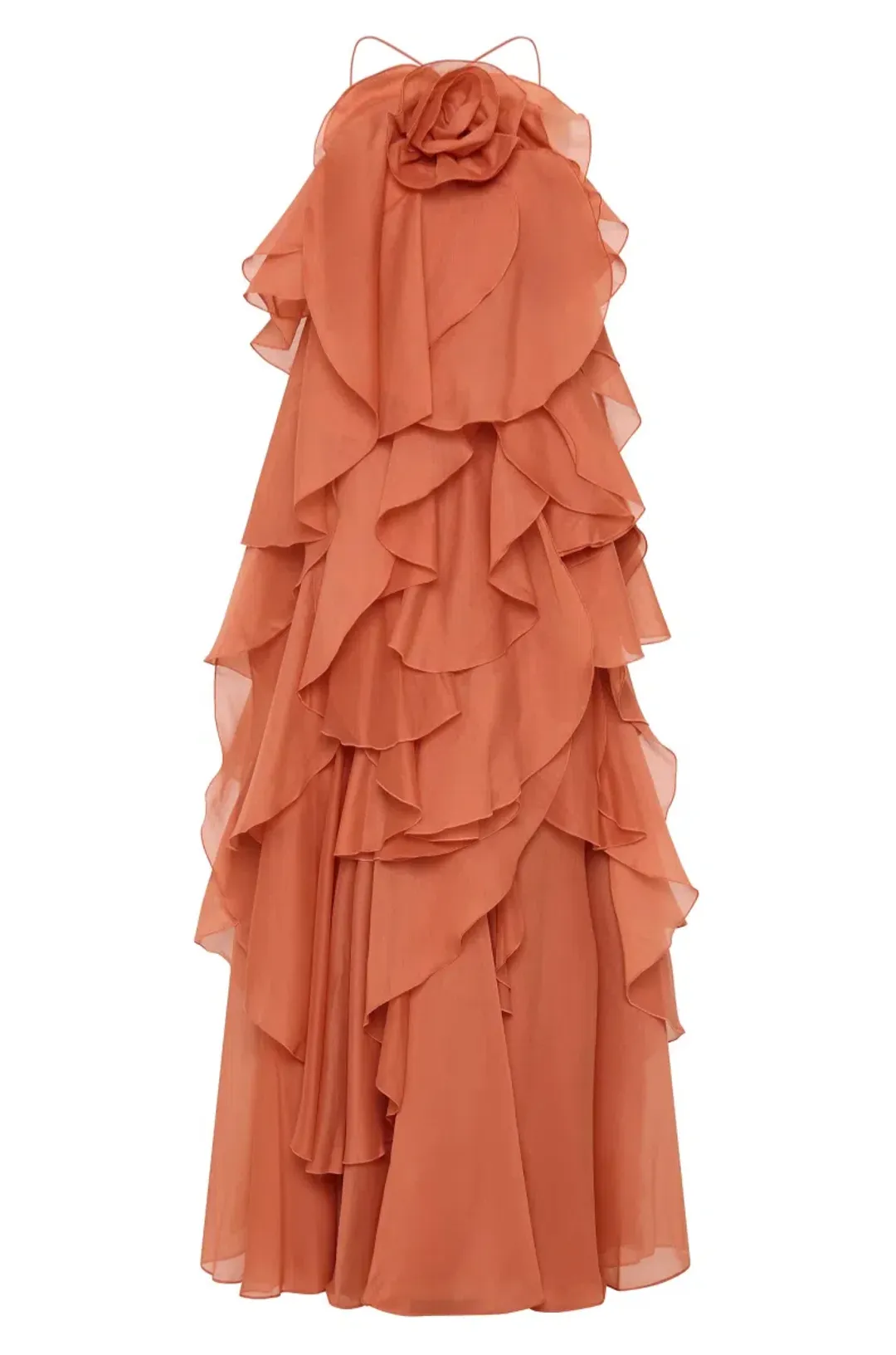 Aje Pandorea Layered Maxi Dress for rent on The Volte - main image