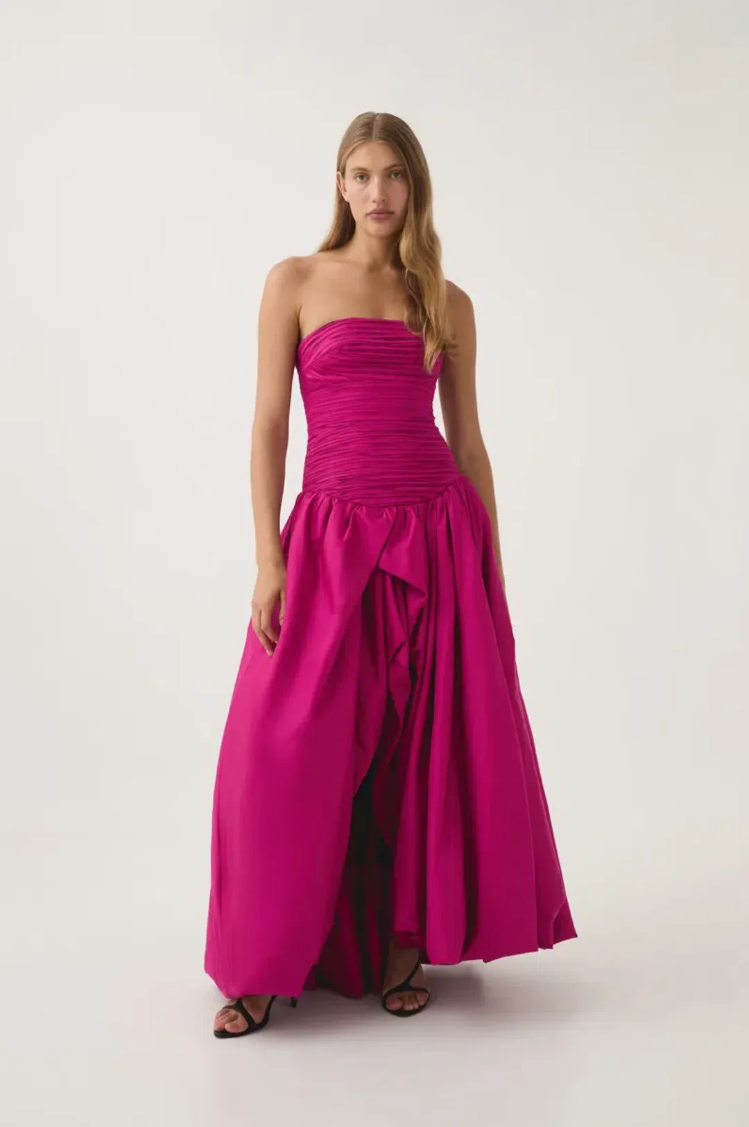 Aje Violette Bubble Hem Maxi Dress for rent on The Volte - main image