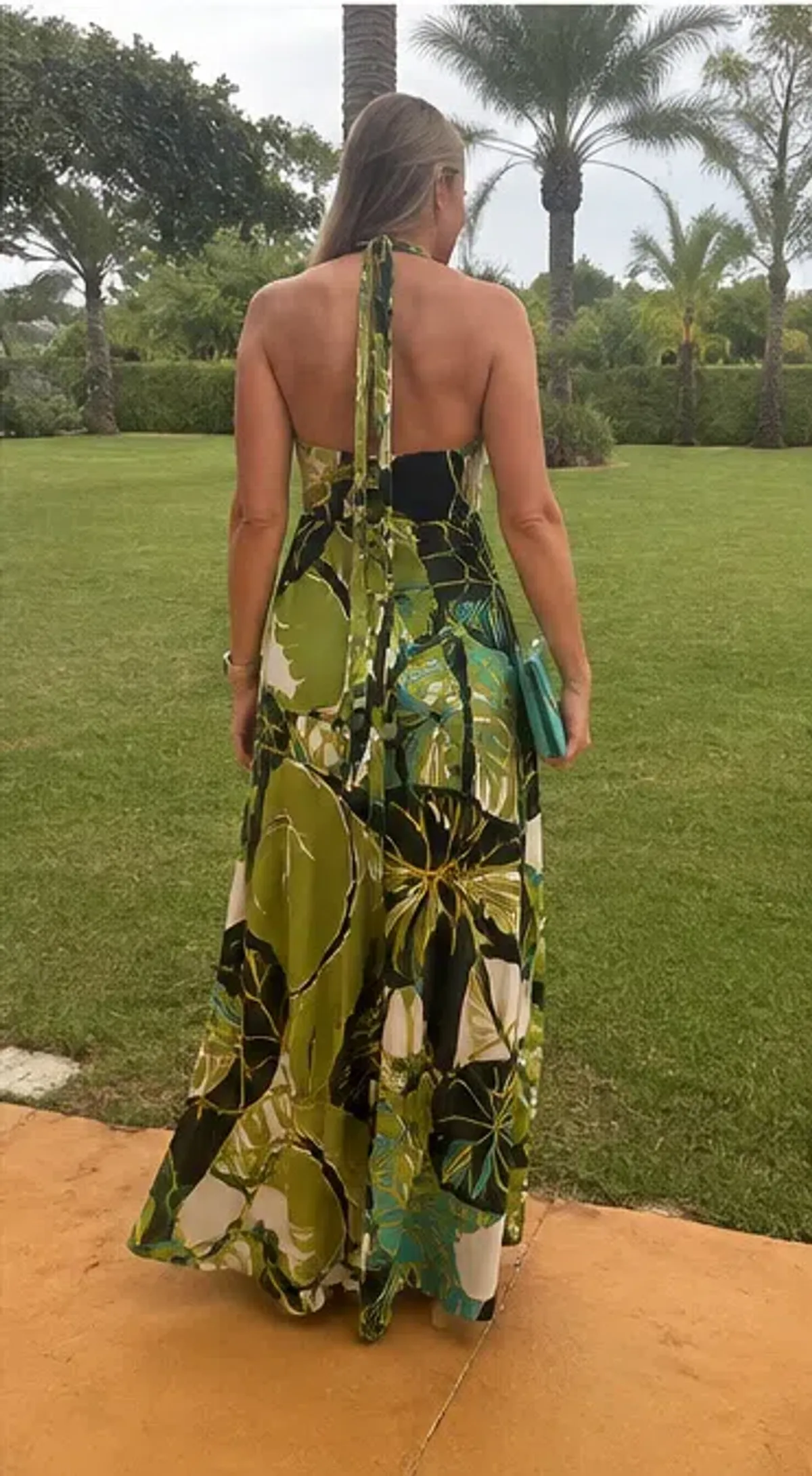 Reiss Jungle printed maxi dress - Image 2